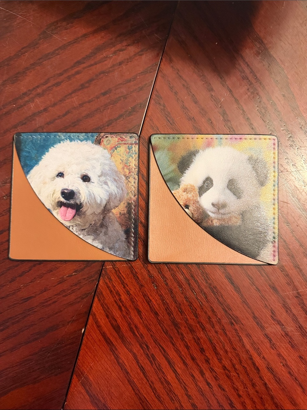 ✴️New✴️Pet Photo Bookmark Set with Tan Accent